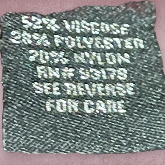 Catherine Malandrino Soft Plush Plum Black Zebra Long Sleeve Top Size Large - Picture 11 of 11